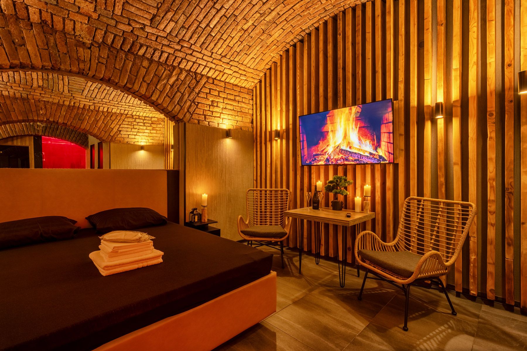 Milenecký azyl v Praze 7 – Diskrétní wellness pro dva